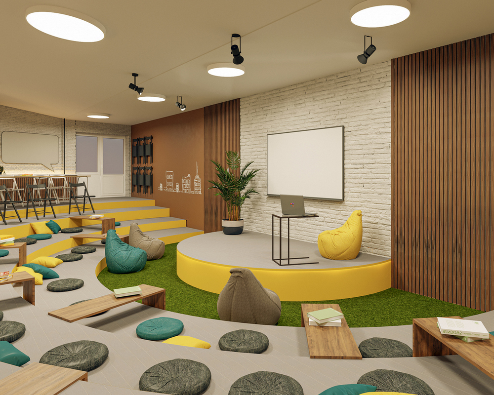 Оформление интерьера библиотек Оформление интерьера библиотек